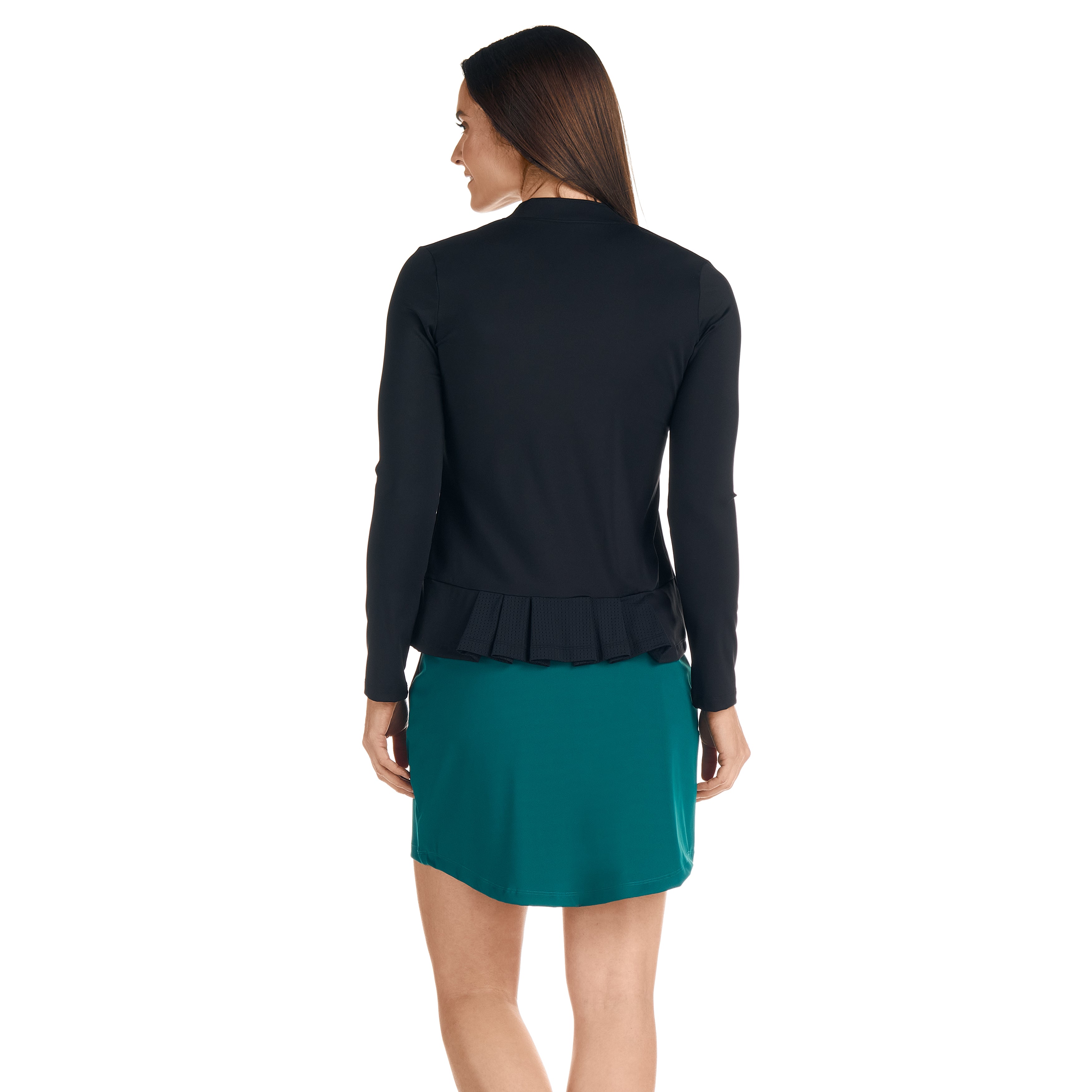 Marley Long Sleeve Black Top - FINAL SALE