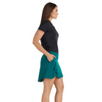 Zuri Dark Teal Skort - FINAL SALE