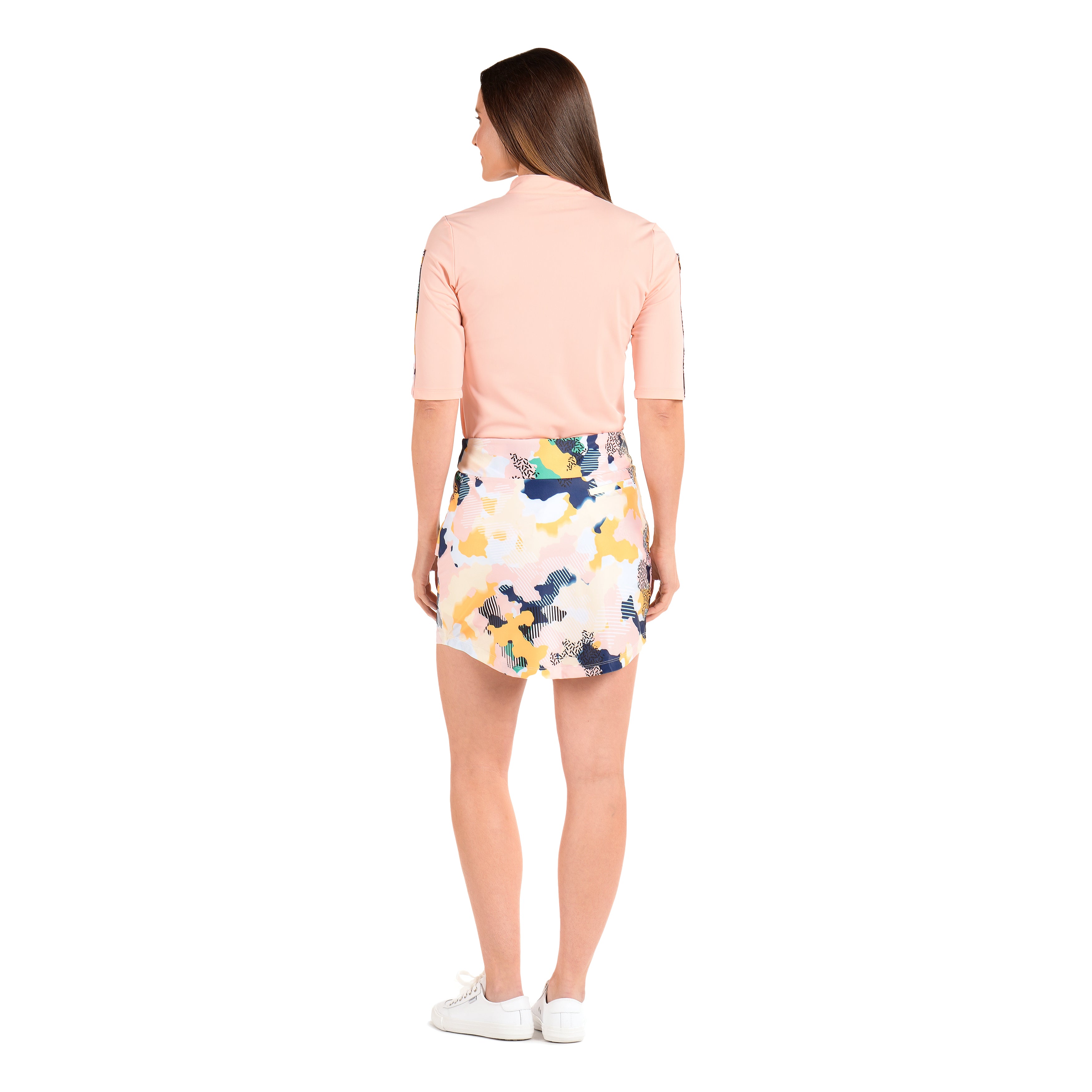 Micaela Flutter Print Skort - FINAL SALE