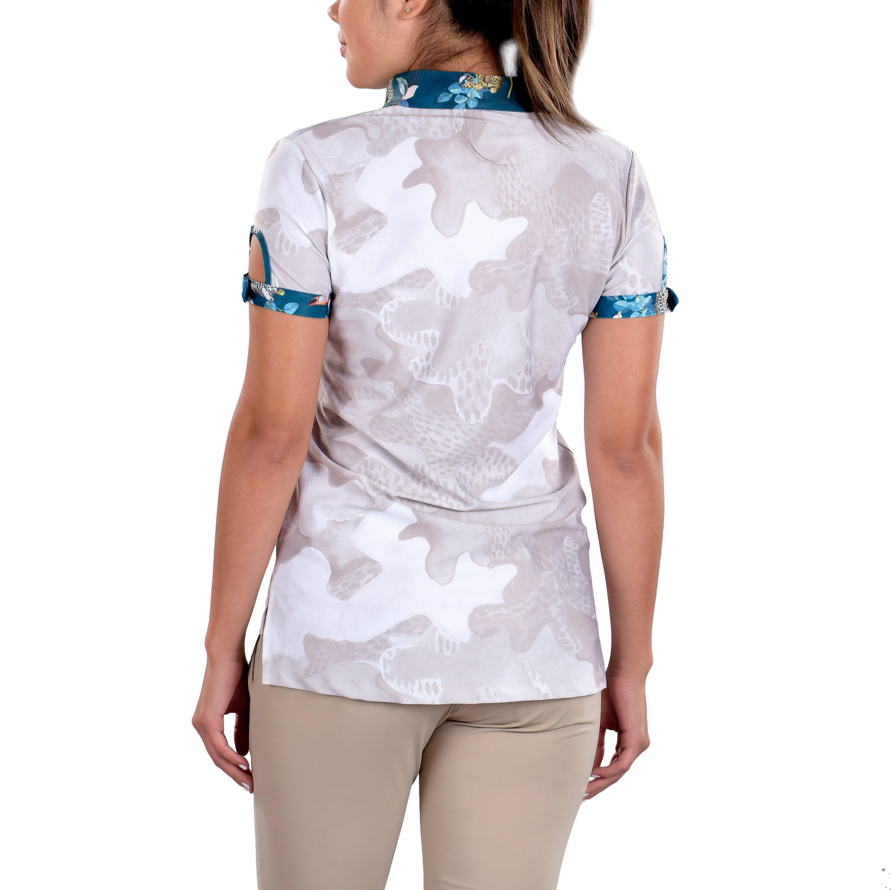 Naomi Camo Print Top - FINAL SALE