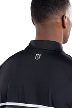 Alex 2 Color Black/White Polo - SwingDish Women's Golf and Tennis TRUE