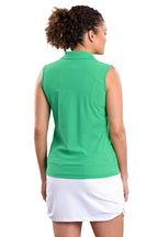 Alma Green Tank Top - SwingDish Women's Golf and Tennis Tops