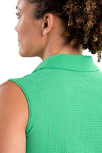 Alma Green Tank Top - SwingDish Women's Golf and Tennis Tops