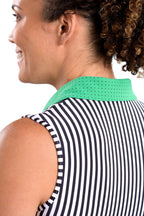Alma Stripe Tank Top - SwingDish Women's Golf and Tennis Tops