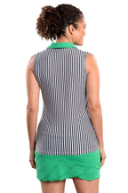 Alma Stripe Tank Top - SwingDish Women's Golf and Tennis Tops