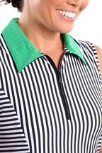 Alma Stripe Tank Top - SwingDish Women's Golf and Tennis Tops