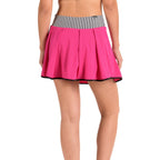 Andrea Pink Skort - SwingDish Women's Golf and Tennis Skort