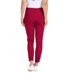 Ariana Slim Crimson Jogger - SwingDish Women's Golf and Tennis Pant