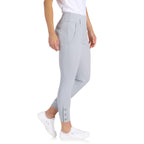 Ariana Slim Grey Jogger - SwingDish Women's Golf and Tennis Pant