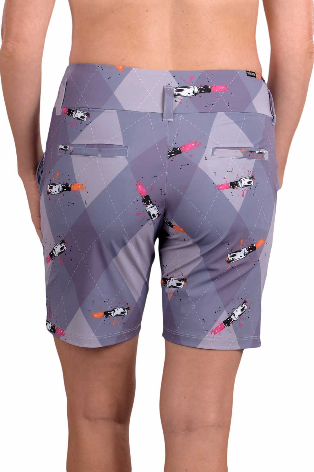 Aspen Lipstick Print Short - FINAL SALE - SwingDish