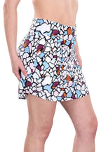 Chloe Mosaic Print Skort - SwingDish
