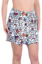 Chloe Mosaic Print Skort - SwingDish