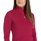 Eden Crimson Dress - SwingDish Women's Golf and Tennis Dress