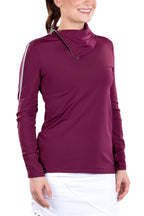 Ellie Mulberry Top - SwingDish