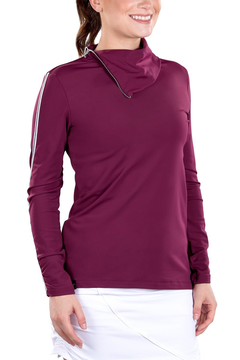 Ellie Mulberry Top - SwingDish