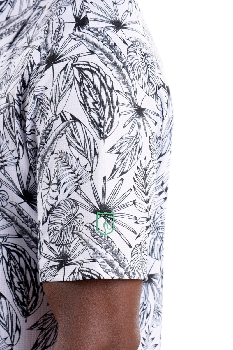 Fabian Printed Polo - FINAL SALE