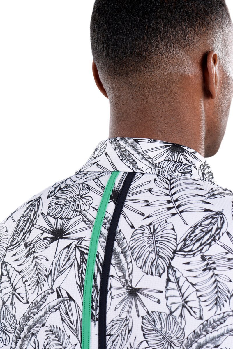 Fabian Printed Polo - SwingDish Women's Golf and Tennis TRUE