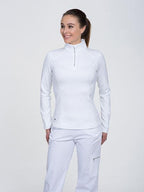 Fitted Pullover White - SwingDish (3761656528970)