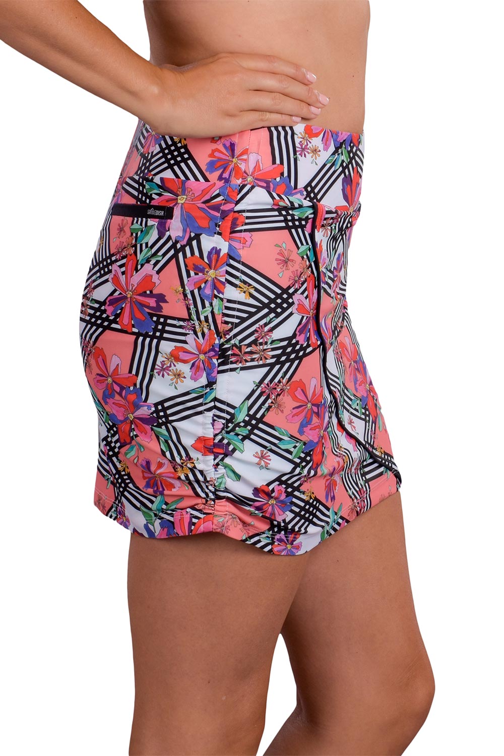 Flower Power Olivia Skort - SwingDish Women's Golf and Tennis Skorts