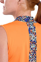 Woman Wearing SwingDish Gianna Printed Top Product View 4