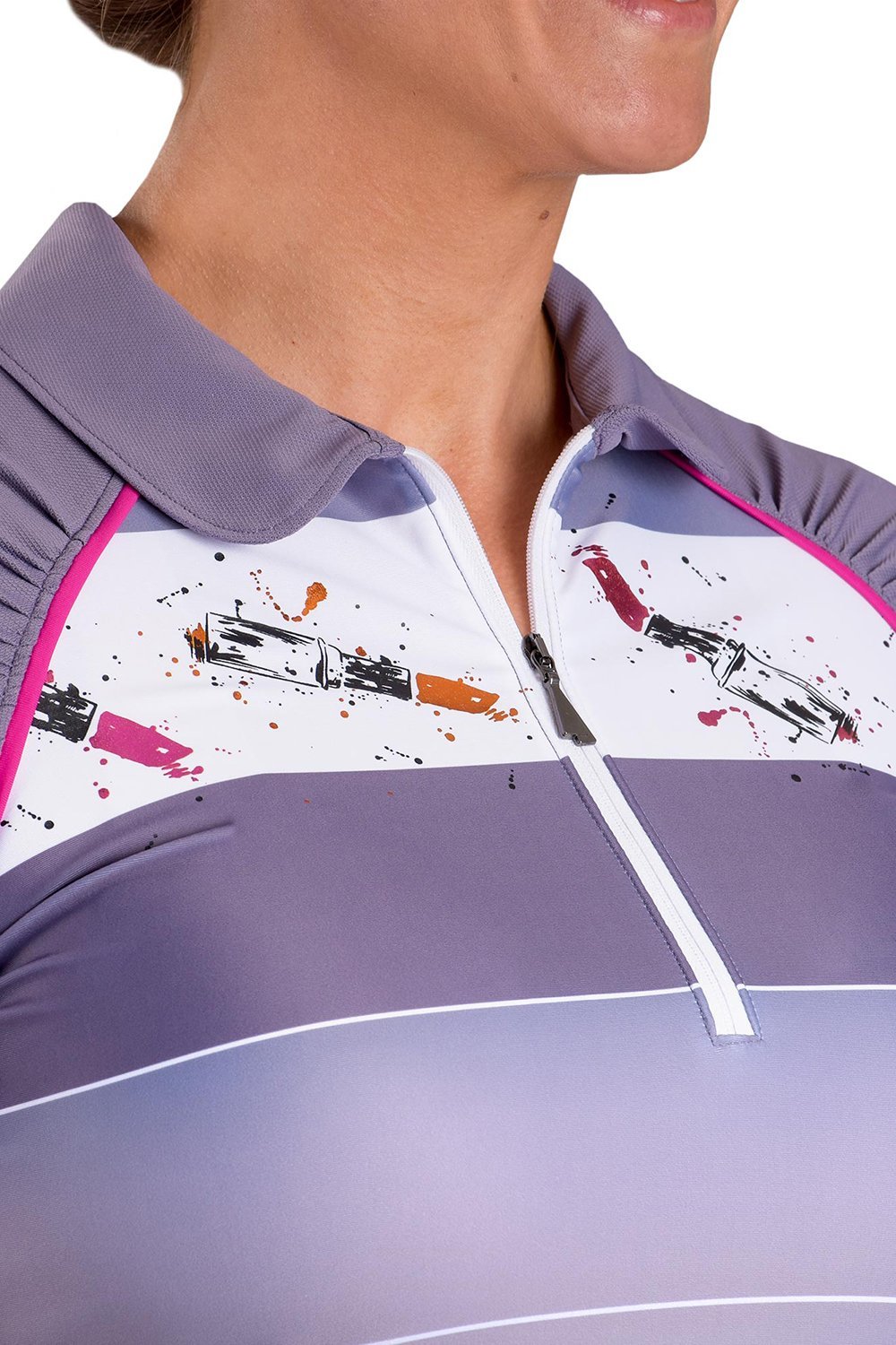 Woman Wearing SwingDish Grace Rebel Soul Print Product View 3