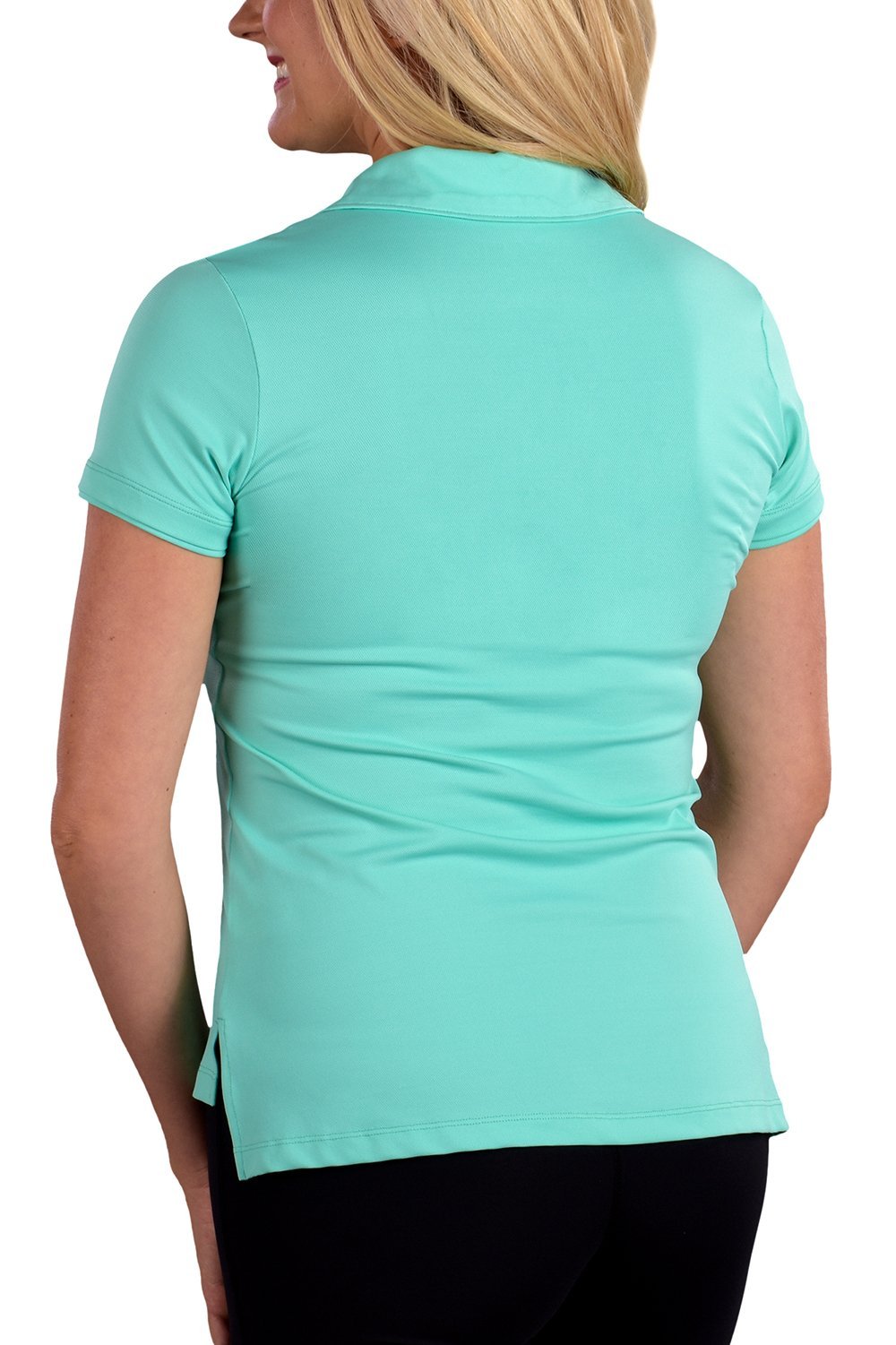 Woman Wearing SwingDish Harper Mint Product View 2