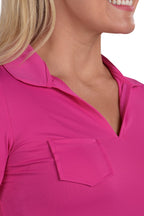 Woman Wearing SwingDish Harper Pink Product View 3
