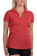 Woman Wearing SwingDish Harper - Signature Red Product View 1