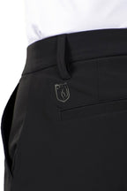 Icon 11" Inseam Short Black - SwingDish Women's Golf and Tennis TRUE