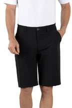 Icon 11" Inseam Short Black - SwingDish Women's Golf and Tennis TRUE
