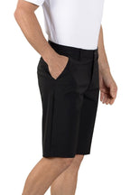 Icon 11" Inseam Short Black - SwingDish Women's Golf and Tennis TRUE