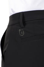 Icon 11" Inseam Short Black - SwingDish Women's Golf and Tennis TRUE