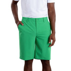 Icon 11" Inseam Short Green - SwingDish Women's Golf and Tennis TRUE