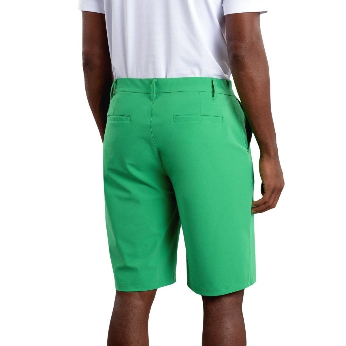 Icon 11" Inseam Short Green - SwingDish Women's Golf and Tennis TRUE