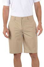 Icon 11" Inseam Short in Khaki - SwingDish Women's Golf and Tennis TRUE
