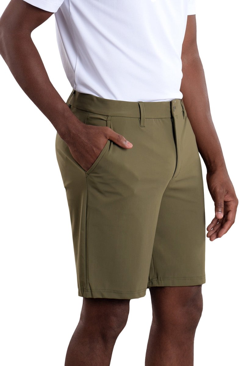 Icon 9" Inseam Short Army Green - SwingDish Women's Golf and Tennis TRUE