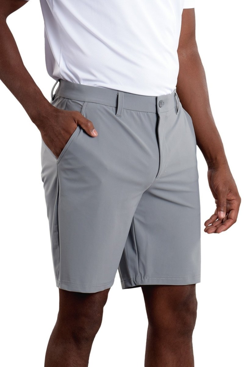 Icon 9" Inseam Short Gray - SwingDish Women's Golf and Tennis TRUE
