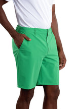 Icon 9" Inseam Short Green - SwingDish Women's Golf and Tennis TRUE