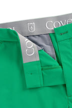 Icon 9" Inseam Short Green - SwingDish Women's Golf and Tennis TRUE