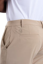 Icon 9" Inseam Short Khaki - SwingDish Women's Golf and Tennis TRUE