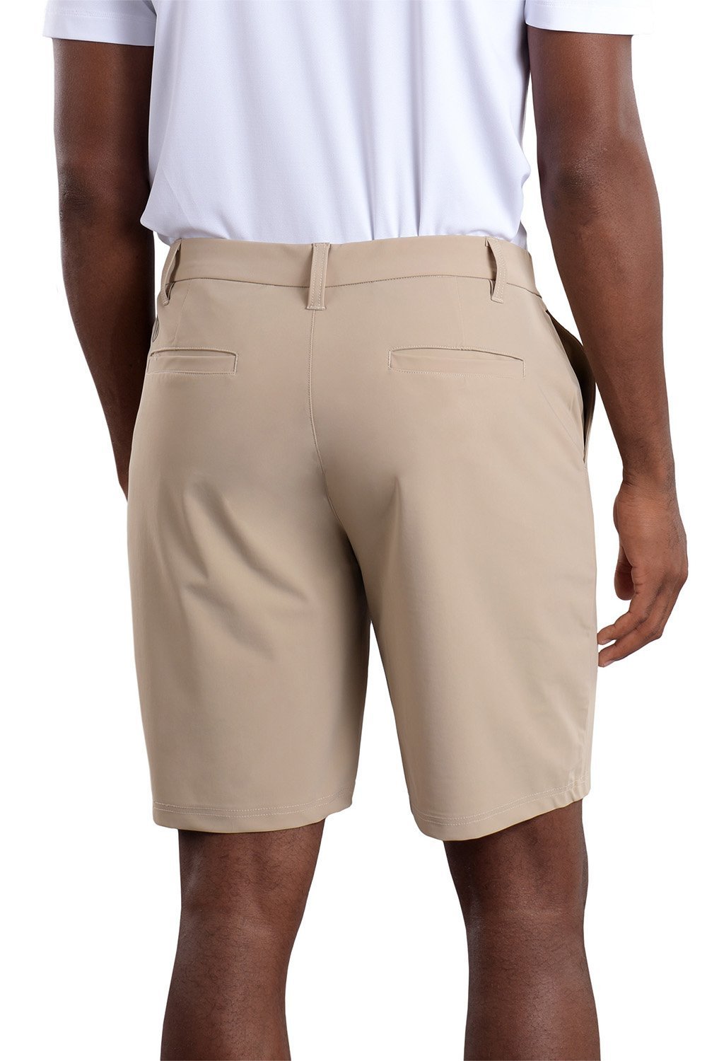 Icon 9" Inseam Short Khaki - SwingDish Women's Golf and Tennis TRUE