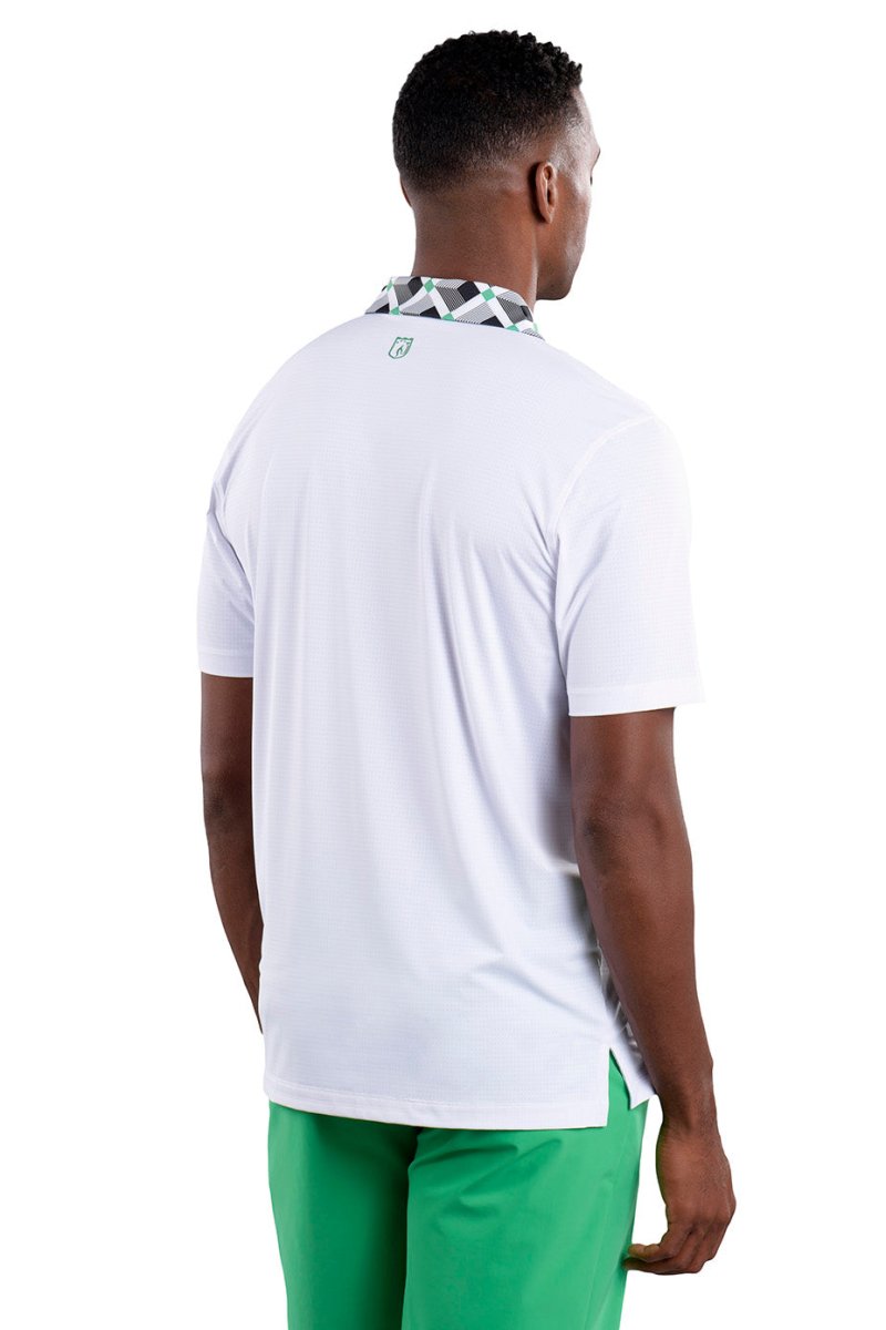 Jake White Accented Polo - FINAL SALE