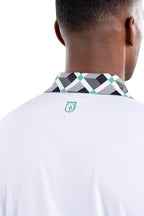 Jake White Accented Polo - FINAL SALE