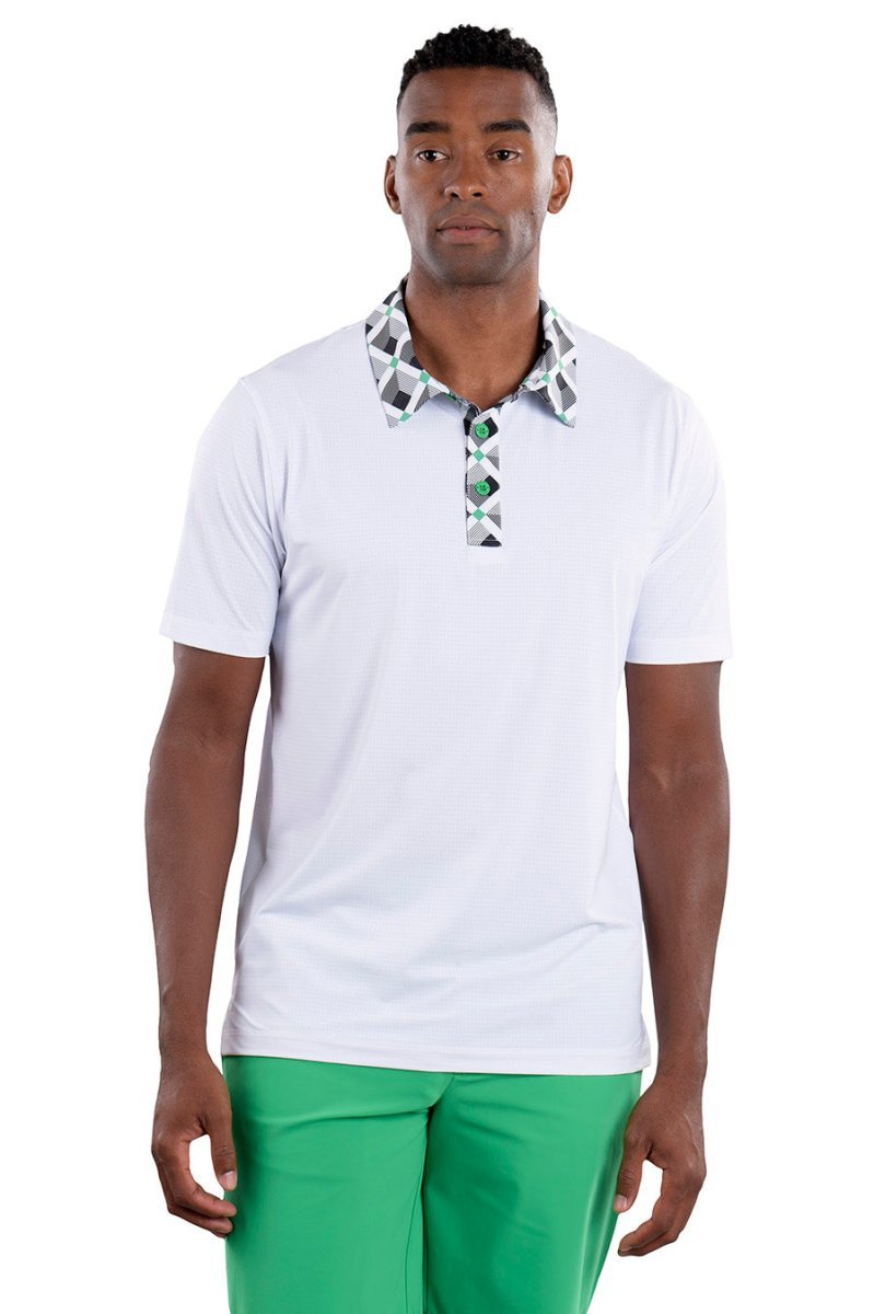 Jake White Accented Polo - SwingDish Women's Golf and Tennis TRUE