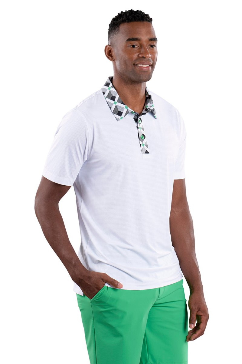 Jake White Accented Polo - SwingDish Women's Golf and Tennis TRUE