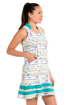 Josie Print Dress - SwingDish Women's Golf and Tennis Dress