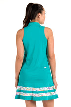 Josie Teal Dress - SwingDish Women's Golf and Tennis Dress