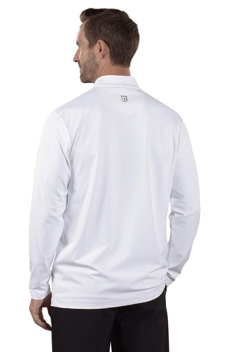 Keith Performance Pullover White - SwingDish Women's Golf and Tennis TRUE