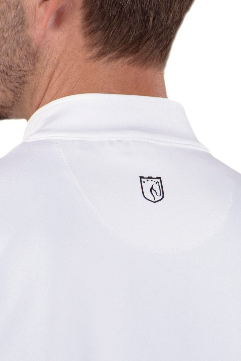 Keith Performance Pullover White - SwingDish Women's Golf and Tennis TRUE