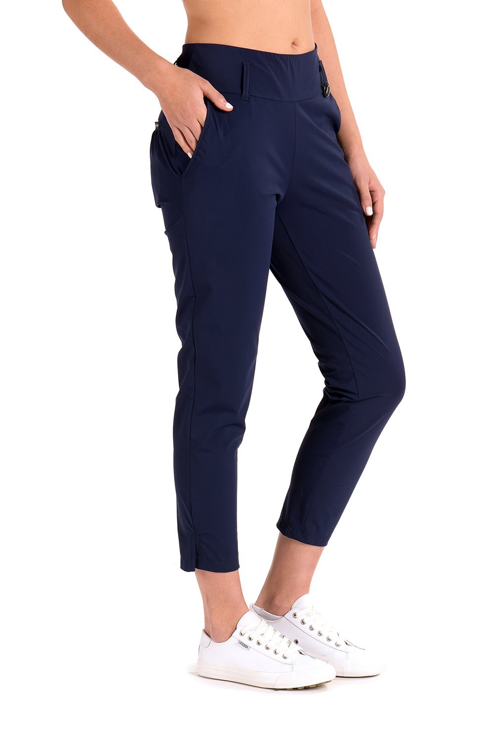 Linda Pant Navy - SwingDish Women's Golf and Tennis Pants